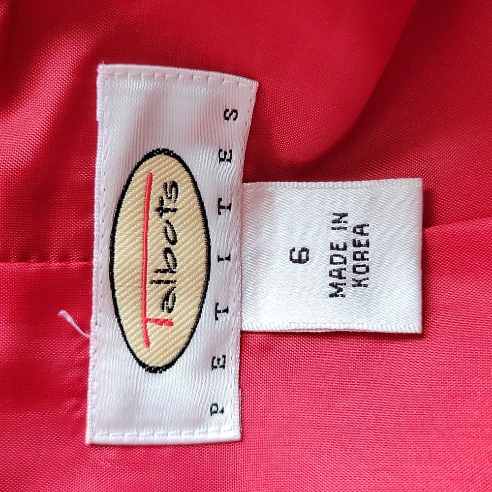Talbots Red Blazer Jacket Size 6 😍 - Picture 5 of 7